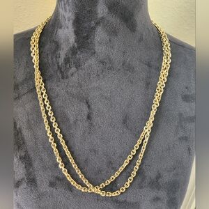 54" inch Gold Plated Necklace